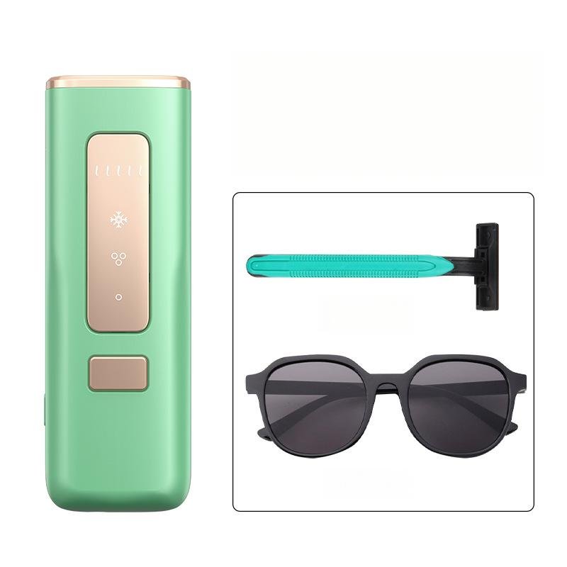 【高度な冷却技術】光美容器 脱毛器 強力パルス光 メンズ・レディース対応 全身脱毛(髭/脇/VIO/脚/腕)家庭用 無痛設計 高効率・高耐久 エステサロン級の効果 自宅で簡単に使用可能 - 光点 - 光点