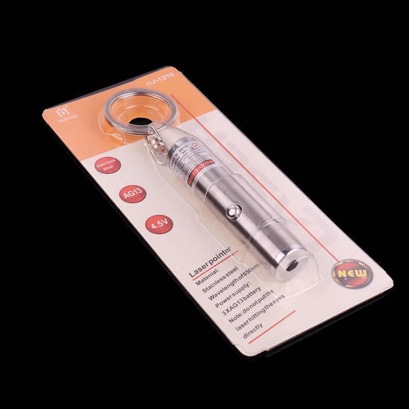 赤色レーザーポインター 20mW 激安 キーホルダー型 650nm 自動ロック 常時オン 理科実験 星空解説 運転指示 不動産案内 プレゼン用 小型軽量 持ち運び便利 安価通販 教育現場対応 業務用 光点 - 光点