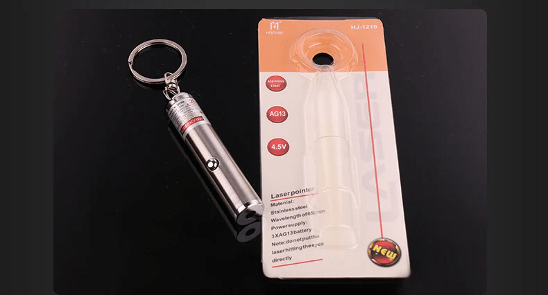 赤色レーザーポインター 20mW 激安 キーホルダー型 650nm 自動ロック 常時オン 理科実験 星空解説 運転指示 不動産案内 プレゼン用 小型軽量 持ち運び便利 安価通販 教育現場対応 業務用 光点 - 光点