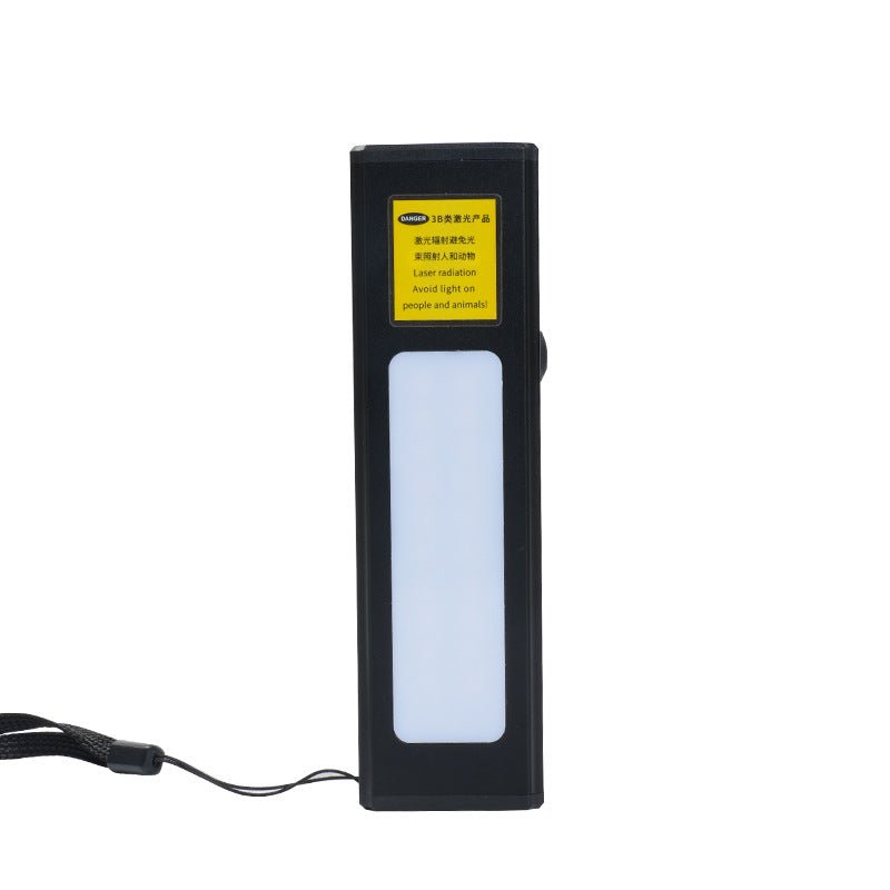 2in1 レーザー懐中電灯 高出力LEDライト｜長距離レーザーポインター USB充電式 指示棒・教鞭・サンドテーブル用 多機能ライト - 光点