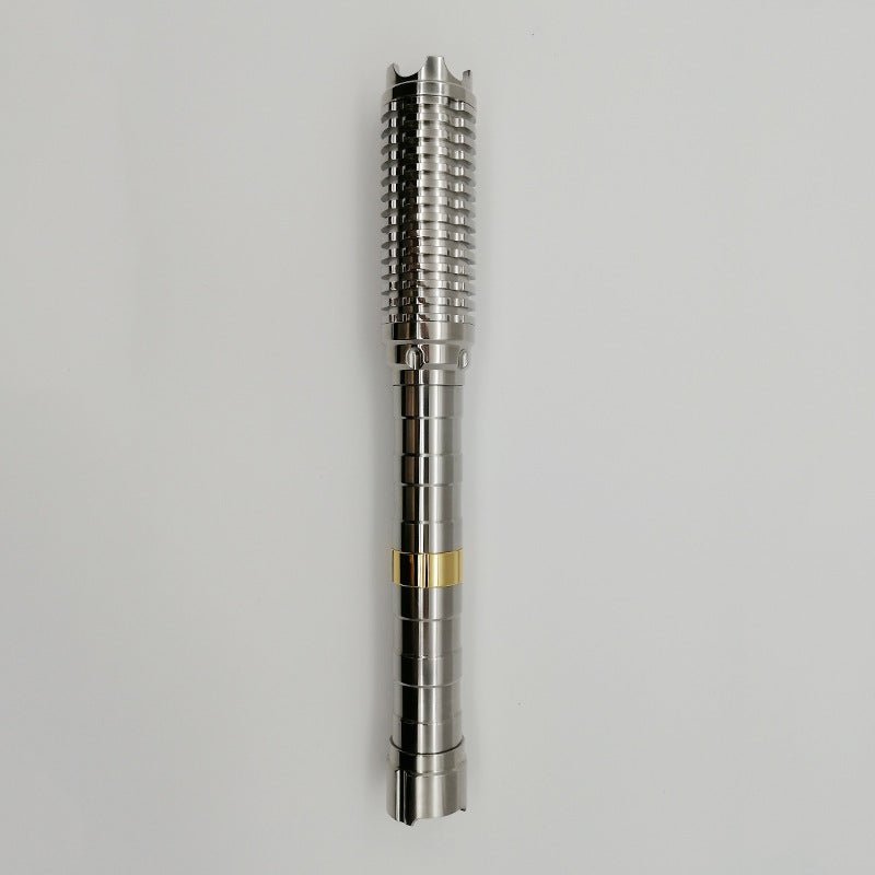 【超高出力 3000mW】青色レーザー ポインター 軍用グレード強力ブルーレーザー 高輝度 長距離照射 焦点調整機能付き 真鍮製ボディ 充電式 高耐久モデル 実験・研究・アウトドア用 - 光点 - 光点