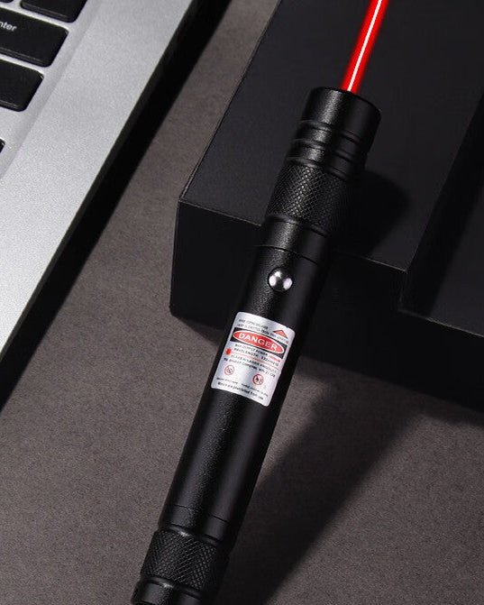 レ—ザーポインター 30mW USB充電式 高輝度グリーンレーザー 建築・工事現場・建設調査・災害現場対応 長距離指示・視認性向上 耐久アルミボディ 新しいUSB無線で直接充電 安定出力プロ仕様 - 光点 - 光点