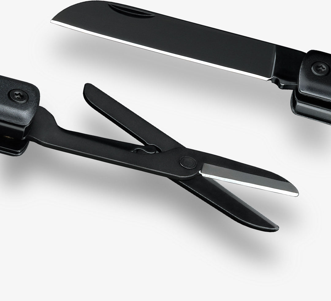 多機能ペン マルチツール 3in1｜はさみマルチツール・多用途ツール・LED懐中電灯搭載｜USB充電式 IPX4防水 小型軽量｜アウトドア・防災・日常作業対応 - 光点