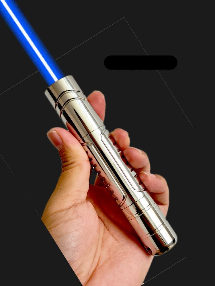 多色7波長レーザーポインター タイプ 青・緑・赤・紫ほか 長距離ガイド用 USB充電式 ライト機能付 教育・プレゼン・観測サポート用ツール - 光点