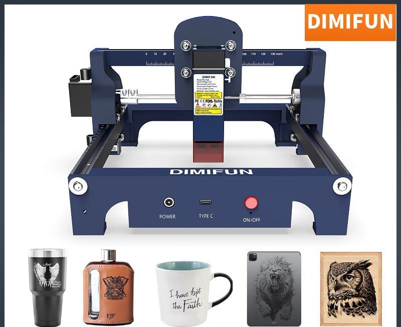 小型レーザー彫刻機 ポータブルミニ刻印機 卓上レーザーマーキング 全自動レタリング 高精度マイクロマーキング メタル・木材・革対応 DIY彫刻・屋台販売向け 軽量コンパクト設計 USB給電 迅速加工モデル 日本語版の取扱説明書をメールでお送り - 光点 - 光点