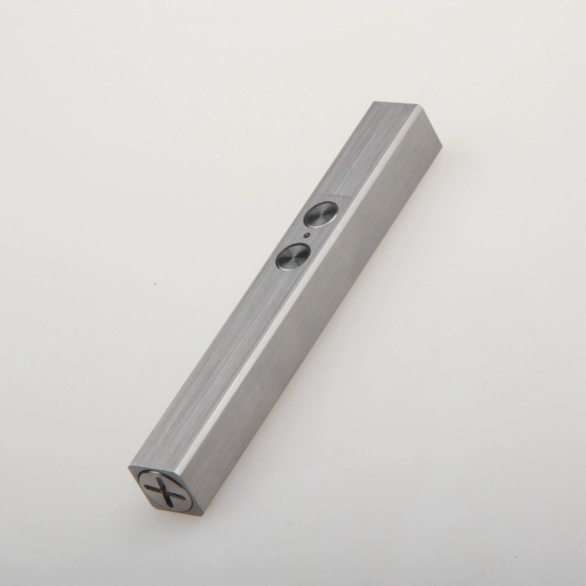 USB充電式 Bluetooth接続 小型ステンレス角型レーザーポインター 教育 研究 サバイバル 天文ナビ用 精密制御可能 精密測定 ポータブル設計 光点 - 光点